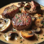 Blanquette de Filet Mignon de boeuf aux Champignons