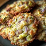 Cookies Salés Courgette, Parmesan & Oignon Rouge