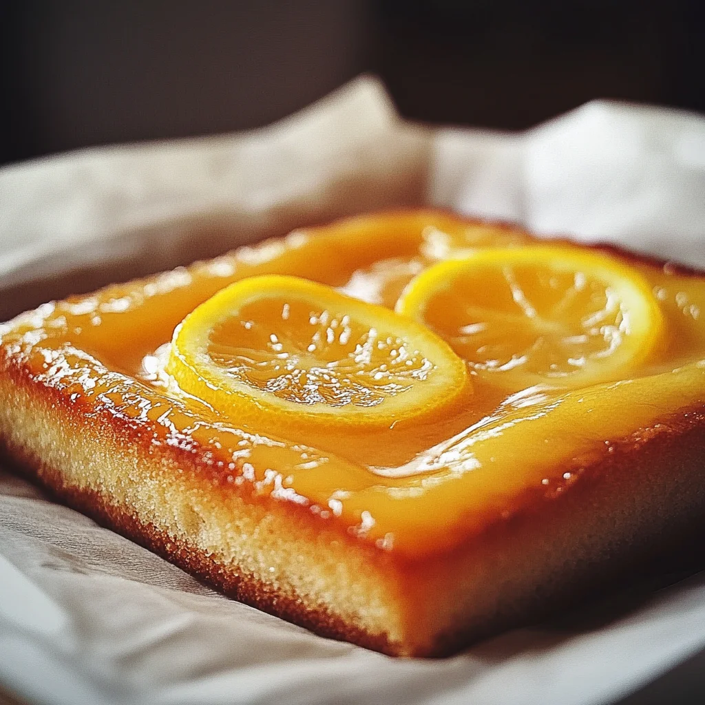 Gâteau 12 Cuillères à Soupe au Citron