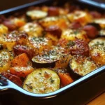 Gratin de légumes au paprika et chorizo