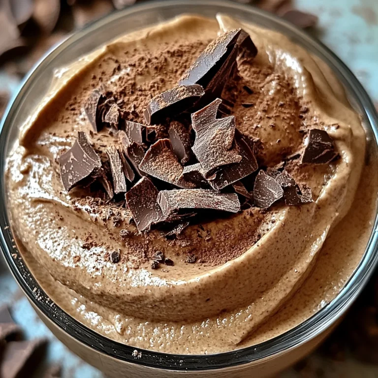 Mousse Mascarpone au Chocolat