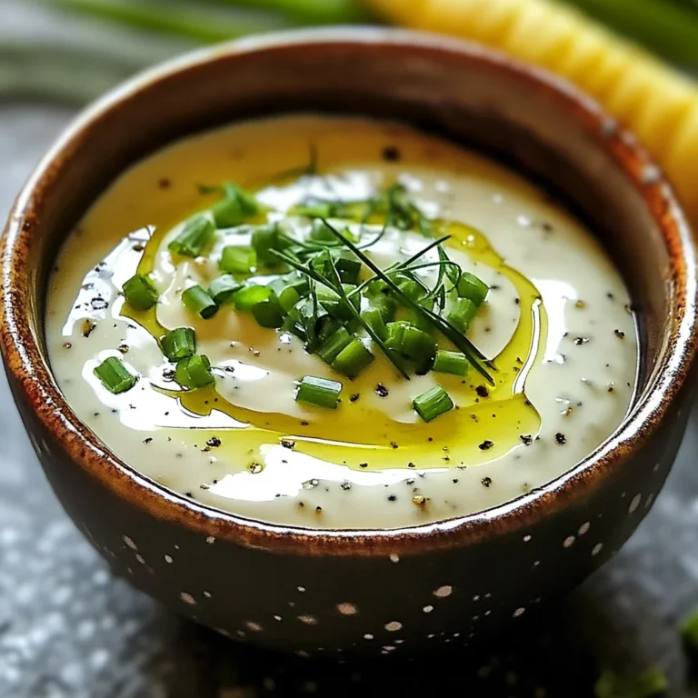 Sauce Légère pour Salades et Crudités