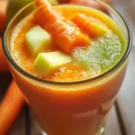 Smoothie détox pomme carotte