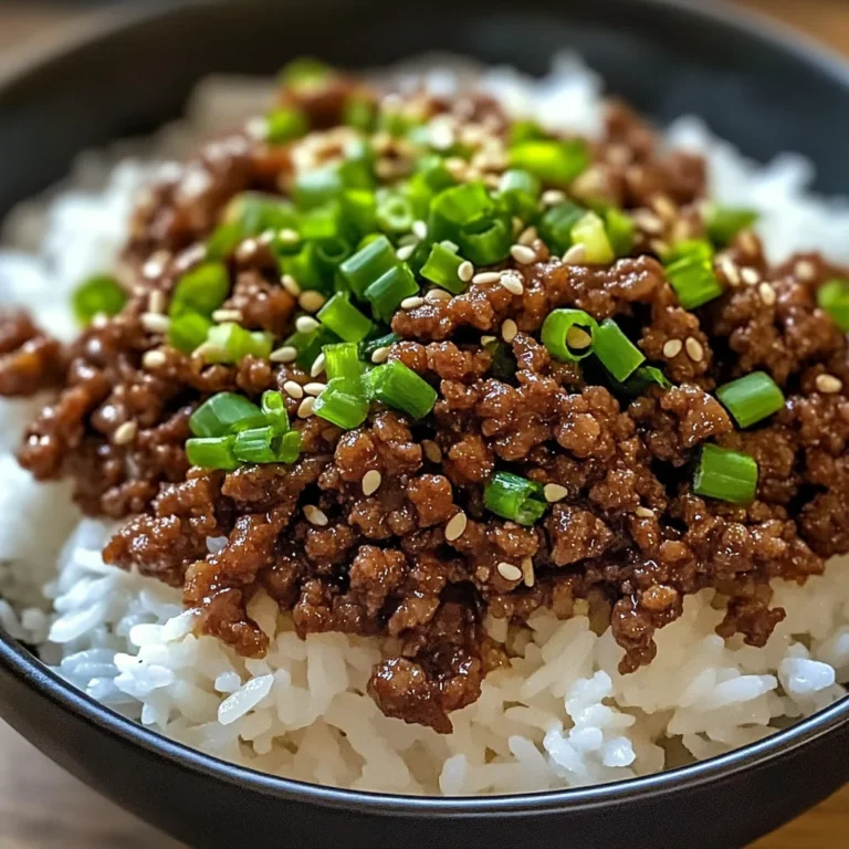 Boeuf Haché Coréen