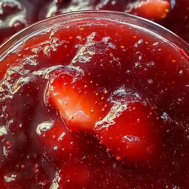 Fraise Rhubarbe Confiture
