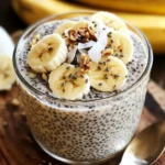 Pudding chia banane healthy