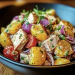 Salade de Pommes de Terre au Thon
