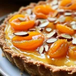 Tarte moelleuse abricots amandes