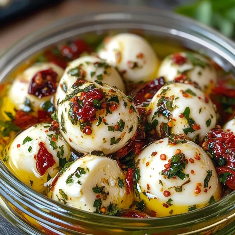 Billes Mozzarella Marinées Italiennes