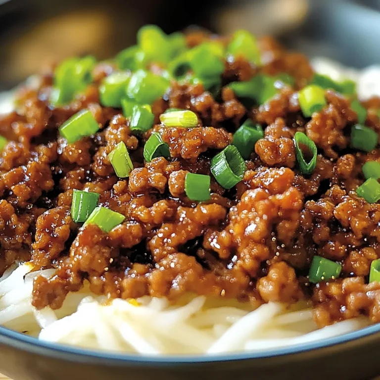 Bœuf haché saveurs asiatiques