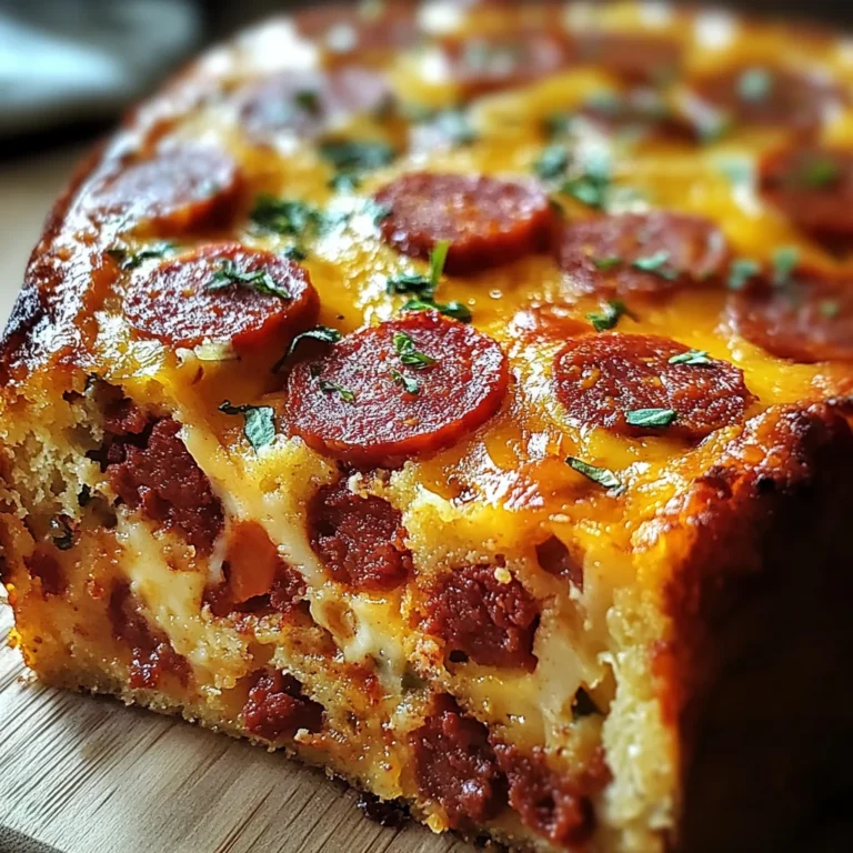 Cake au Chorizo Simple et Rapide – Recette Gourmande et Facile