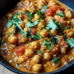 Curry de Pois Chiches, Tomate et Cacahuète : Un Voyage Culinaire Incroyable