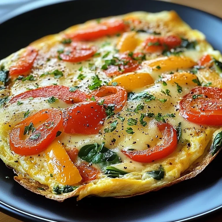 Omelette aux Légumes : Un Délice Coloré et Nutrissant