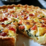 Quiche Sans Pâte : Une Option Légère et Incroyable à 5 Ingrédients